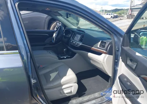 2015 Toyota Highlander Limited V6 из США, поврежденный, VIN 5TDDKRFH9FS074844